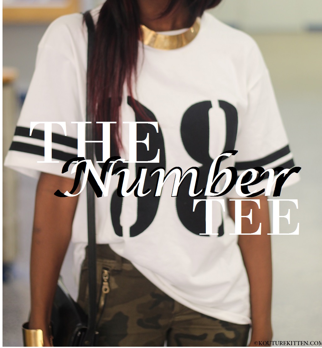 forever 21 number tee