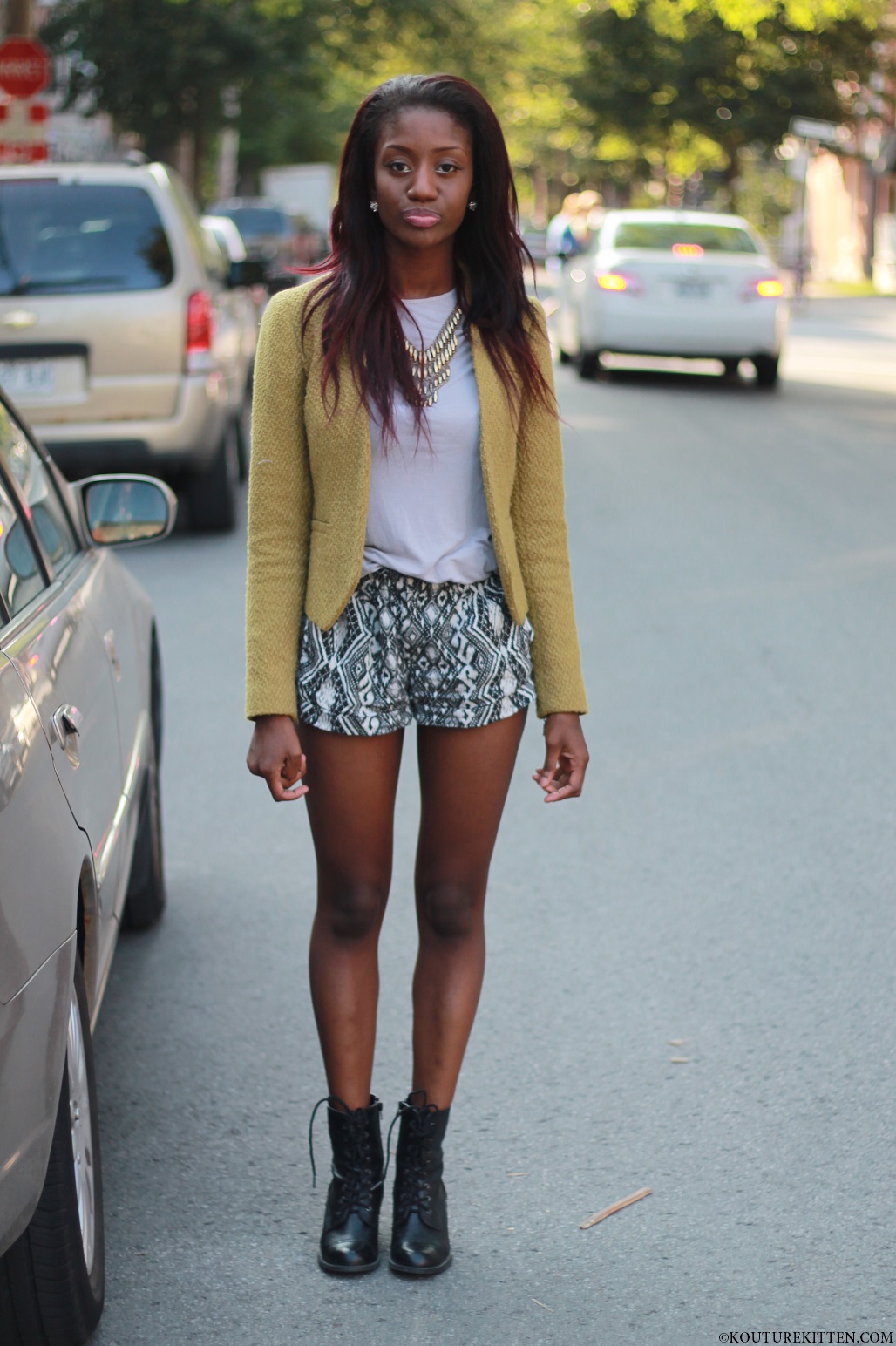 Tribal Print Shorts