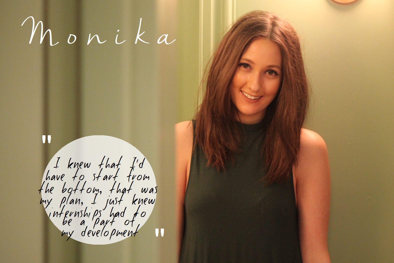 How to survuve a fashion internship Monika edit