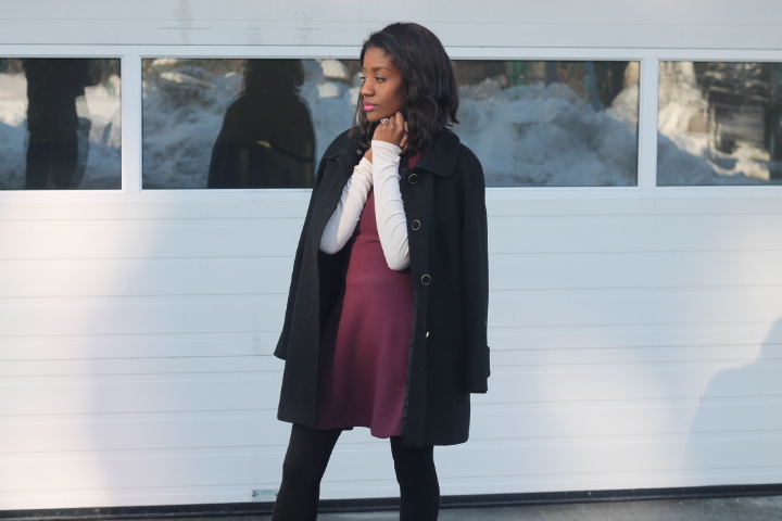 3 tips on wearing a dress in the Winter